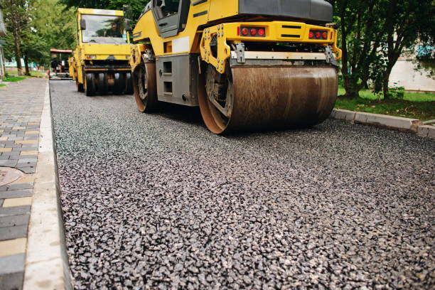 Residential Paver Driveway in Shorewood Hills, WI